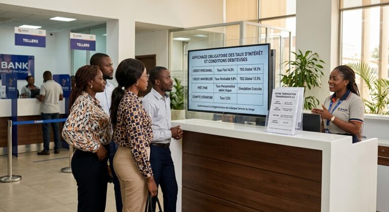 Pourquoi les banques en RDC restent-elles si discrètes sur leurs taux d’intérêt dans leurs pubs ?